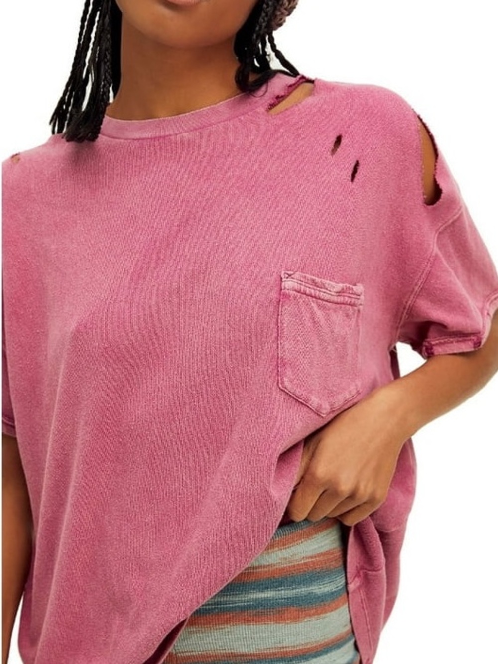 We the Free Rubi ripped tee